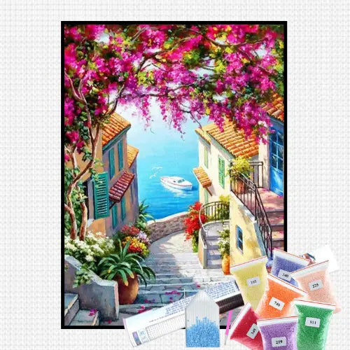 Kit de Pintura com Diamantes - Relaxarte