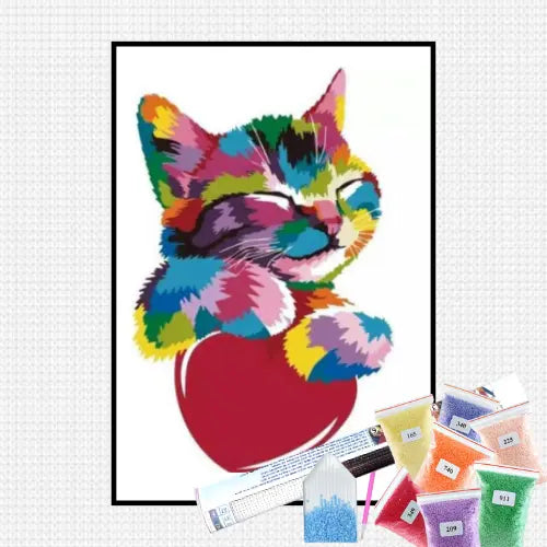 Kit de Pintura com Diamantes - Relaxarte