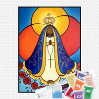 Kit de Pintura com Diamantes - Relaxarte