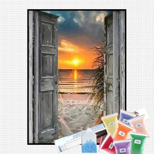 Kit de Pintura com Diamantes - Relaxarte
