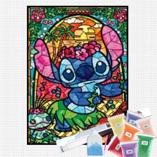 Kit de Pintura com Diamantes - Relaxarte