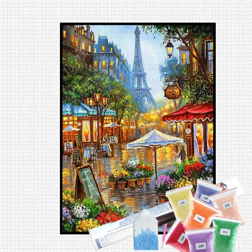 Kit de Pintura com Diamantes - Relaxarte